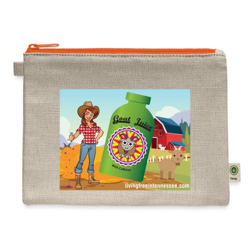 Nicole Sauce's Goat Juice - Hemp Carry All Pouch
