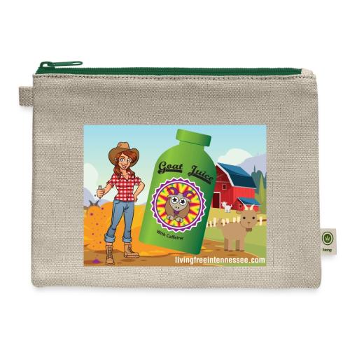 Nicole Sauce's Goat Juice - Hemp Carry All Pouch