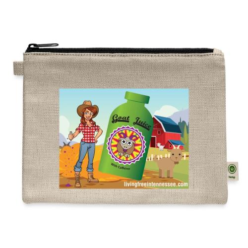 Nicole Sauce's Goat Juice - Hemp Carry All Pouch