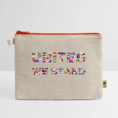 UNITED WE STAND - Hemp Carry All Pouch