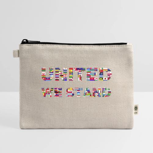UNITED WE STAND - Hemp Carry All Pouch