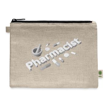 Pharmacist: Master of the Mix - Hemp Carry All Pouch - natural - Front