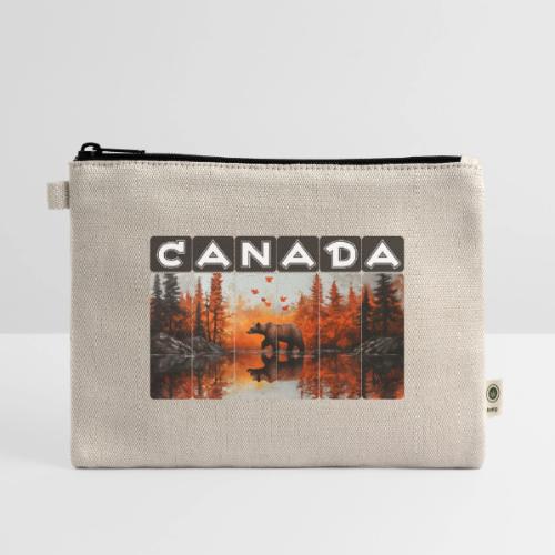 Canada Wilderness Art - Hemp Carry All Pouch