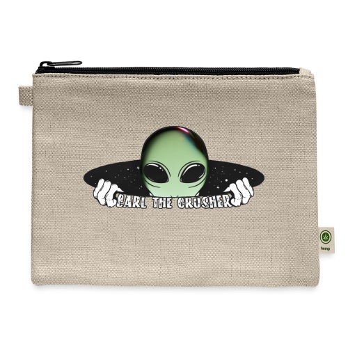 Coming Through Clear - Alien Arrival - Hemp Carry All Pouch