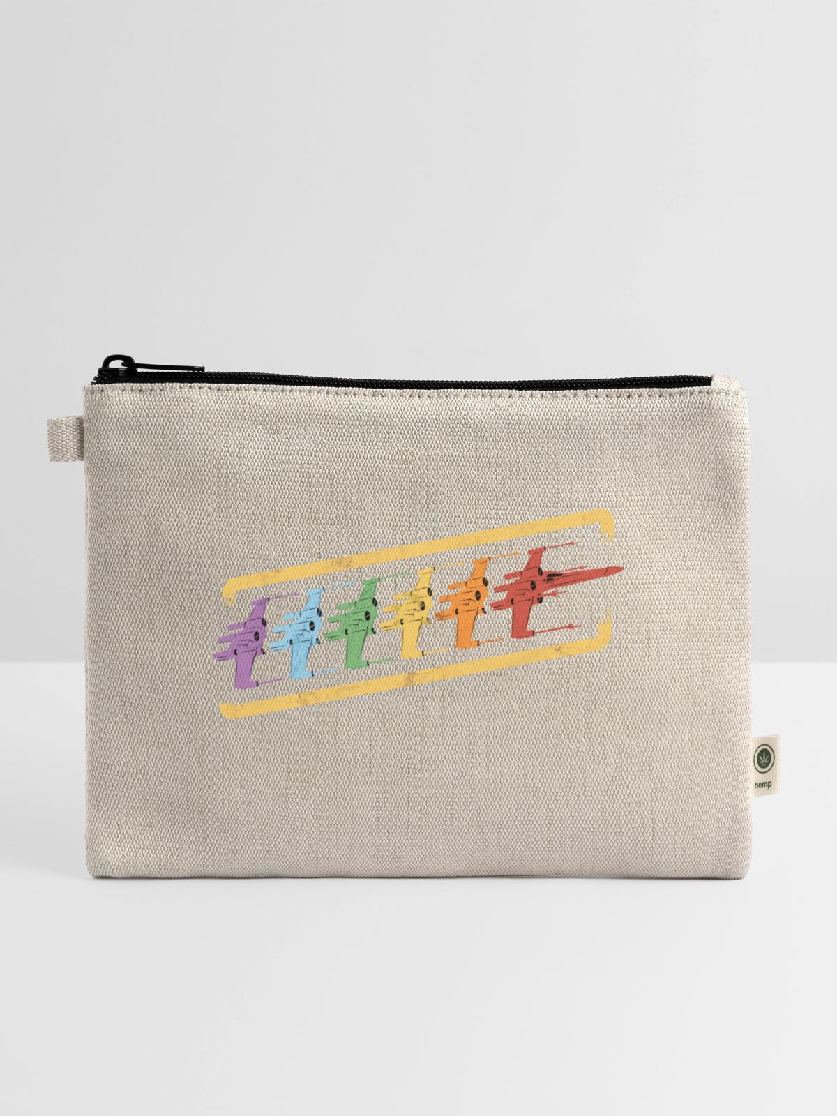 Minimal X - Hemp Carry All Pouch - natural - Front