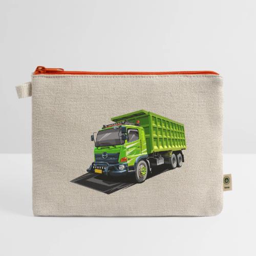 Dump Truck Kenworth - Hemp Carry All Pouch