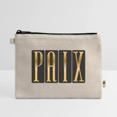 Golden Peace - Hemp Carry All Pouch