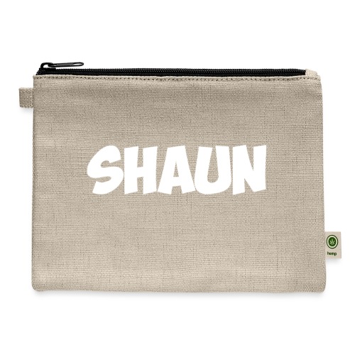 Shaun Logo Shirt - Hemp Carry All Pouch