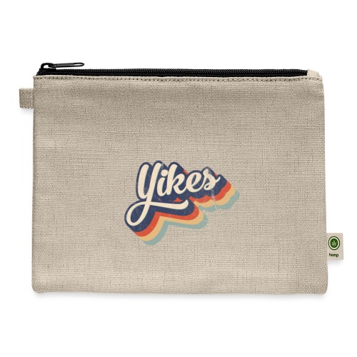 Vintage Yikes - Hemp Carry All Pouch
