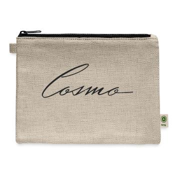 Cosmo Style Dark - Hemp Carry All Pouch - natural - Front