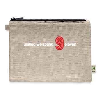 United We Stand 911 - Hemp Carry All Pouch - natural - Front