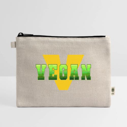 Vegan Energy V - Hemp Carry All Pouch