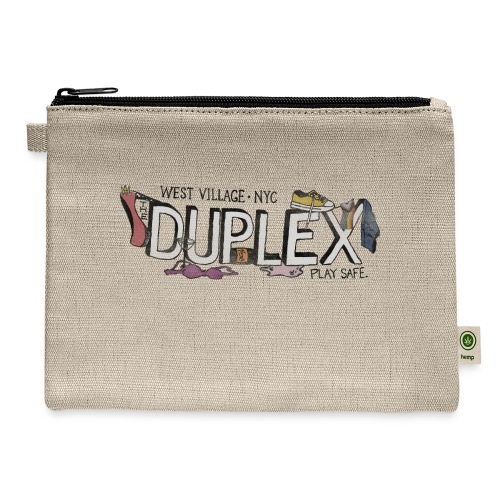 Classic Duplex - Hemp Carry All Pouch