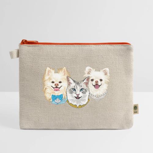 The Furry Kiddos - Hemp Carry All Pouch