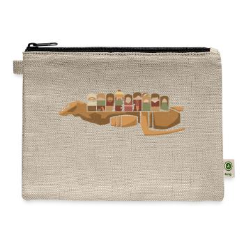 Minimal Firefly Crew - Hemp Carry All Pouch - natural - Front
