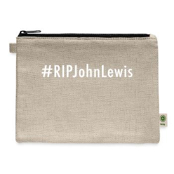 Rip John Lewis Hashtag - Hemp Carry All Pouch - natural - Front