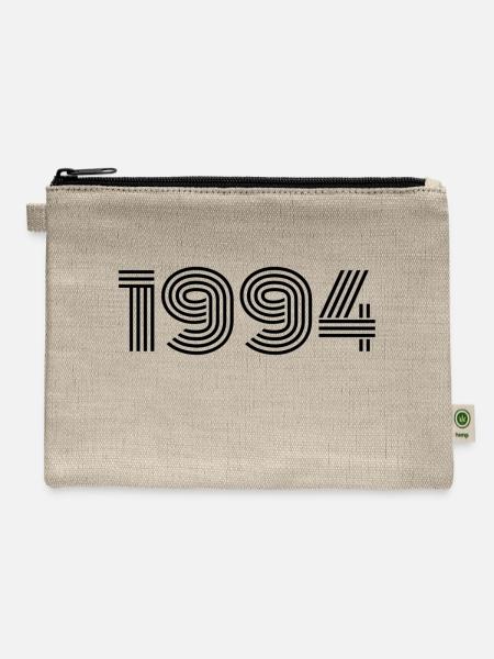 1994 born in - Hemp Carry All Pouch - natural