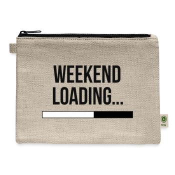 Weekend Loading - Hemp Carry All Pouch - natural - Front
