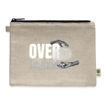 Queer Thinking Collage - Hemp Carry All Pouch - natural - Front