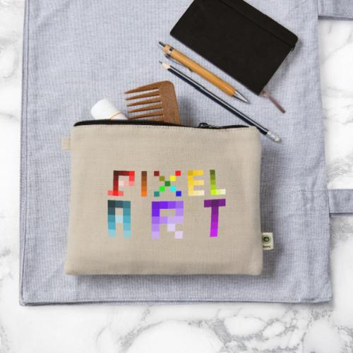 Pixel Art Spectrum - Hemp Carry All Pouch