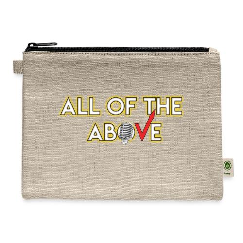 All of the Above Logo - Hemp Carry All Pouch
