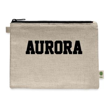 Aurora - Hemp Carry All Pouch - natural - Front