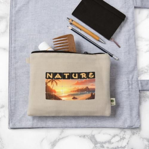 Nature: Tropical Twilight - Hemp Carry All Pouch