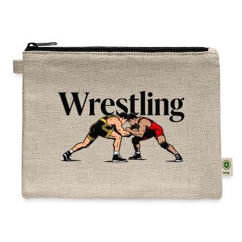 wrestling - Hemp Carry All Pouch - natural - Front