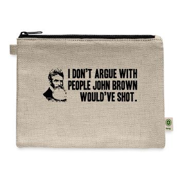 john brown - Hemp Carry All Pouch - natural - Front