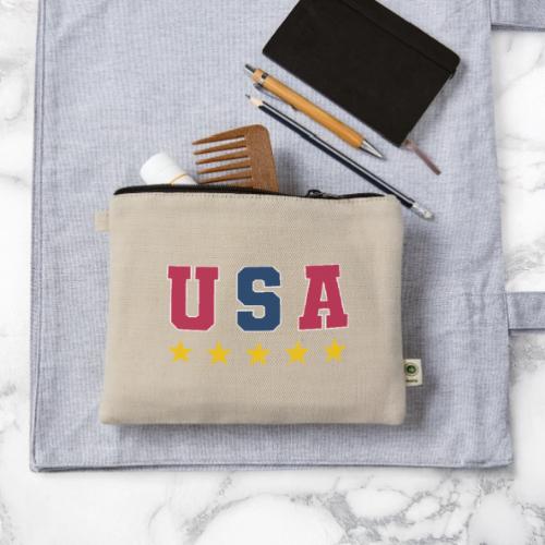 USA Varsity Stars - Hemp Carry All Pouch