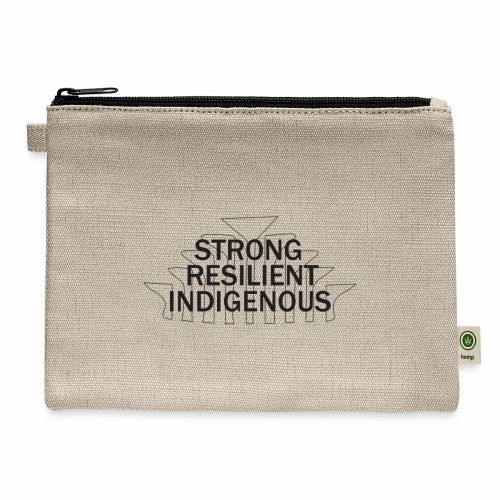strong resil - Hemp Carry All Pouch