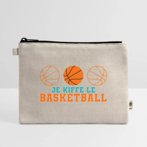 I love basketball - Hemp Carry All Pouch