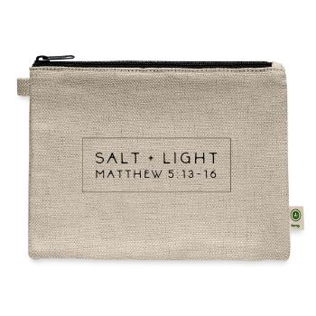 Salt Light Matthew - Hemp Carry All Pouch - natural - Front