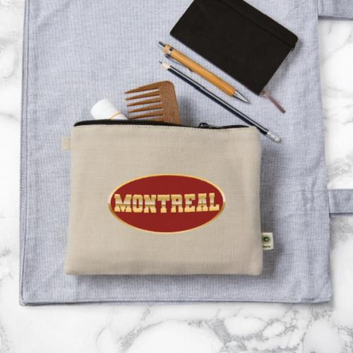Montreal in Gold - Hemp Carry All Pouch