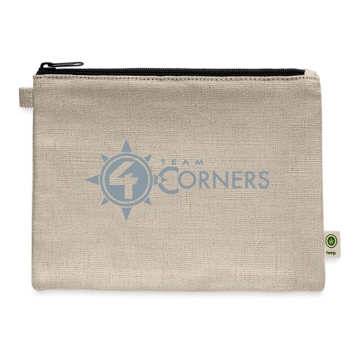 Team 4 Corners 2018 logo - Hemp Carry All Pouch