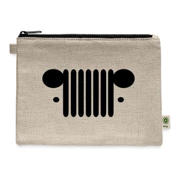 Grill Logo - Hemp Carry All Pouch - natural - Front