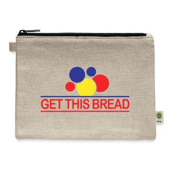 Get This Bread - Hemp Carry All Pouch - natural - Front