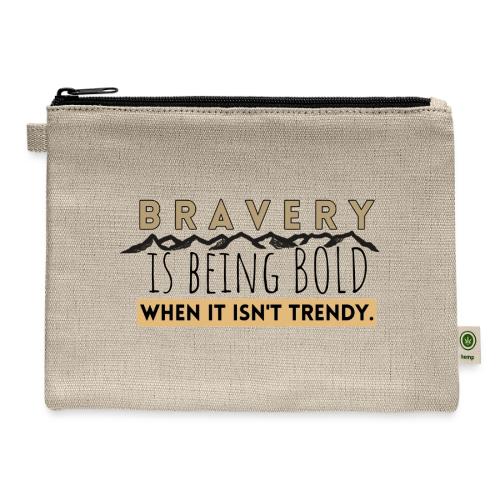 Bravery - Hemp Carry All Pouch
