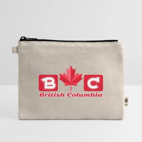 British Columbia, province of Canada - Hemp Carry All Pouch