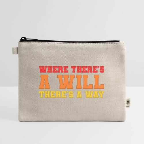 Willpower Wins - Hemp Carry All Pouch