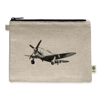P-47 Thunderbolt - Hemp Carry All Pouch - natural - Front