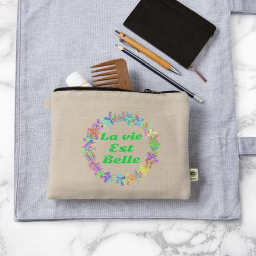 – Positive Attitude - Hemp Carry All Pouch