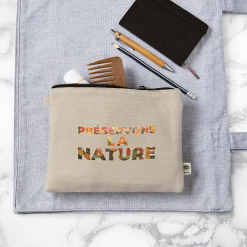 Preserving nature - Hemp Carry All Pouch