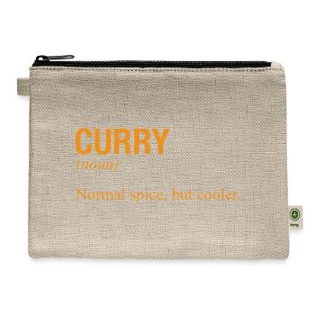 CURRY - Hemp Carry All Pouch - natural - Front