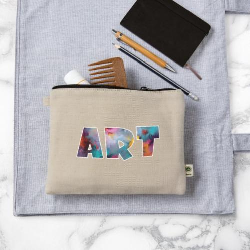 Art in Color - Hemp Carry All Pouch
