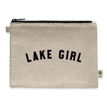 Lake Girl - Hemp Carry All Pouch - natural - Front