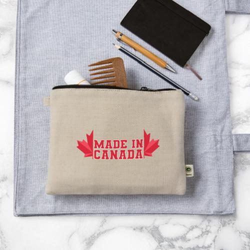 Made in Canada - Hemp Carry All Pouch