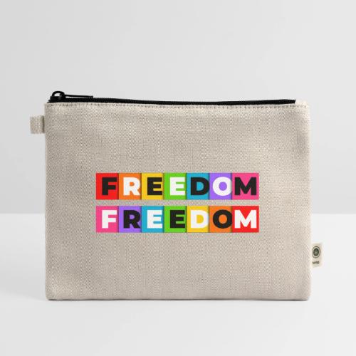 Freedom in Color - Hemp Carry All Pouch