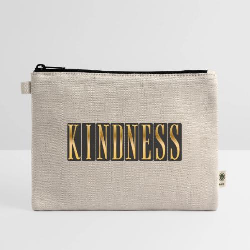 Golden Kindness - Hemp Carry All Pouch