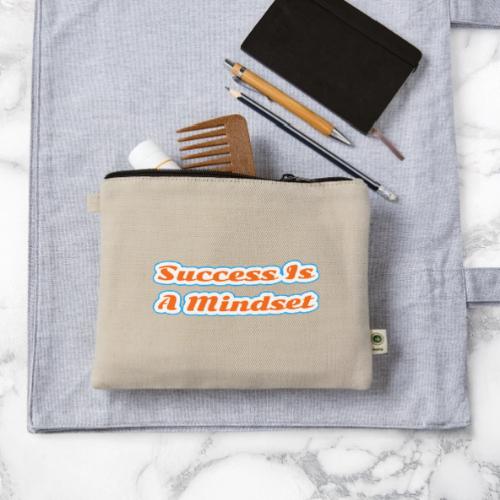 Success Is a Mindset — Motivational Glow Script - Hemp Carry All Pouch